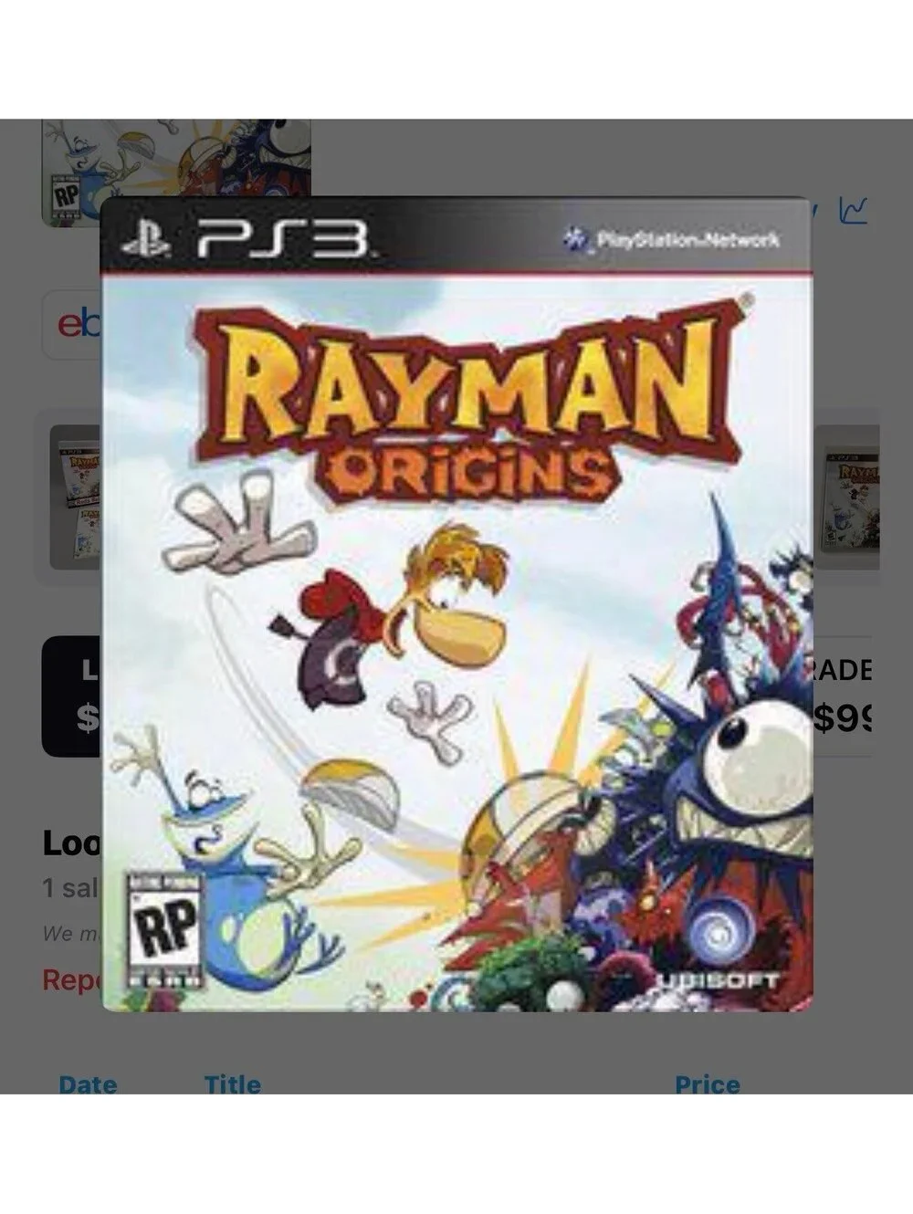 Rayman Origins for PlayStation 3